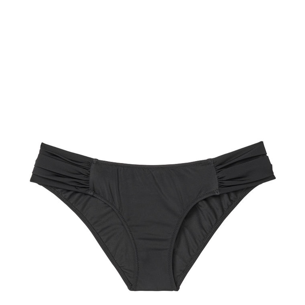 Victoria Secret Ruched-Side Hipster Bikini Bottoms